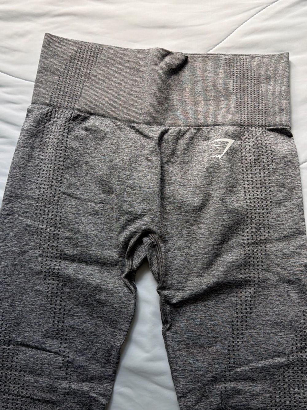 Gymshark Kids Seamless Heather Grey Leggings